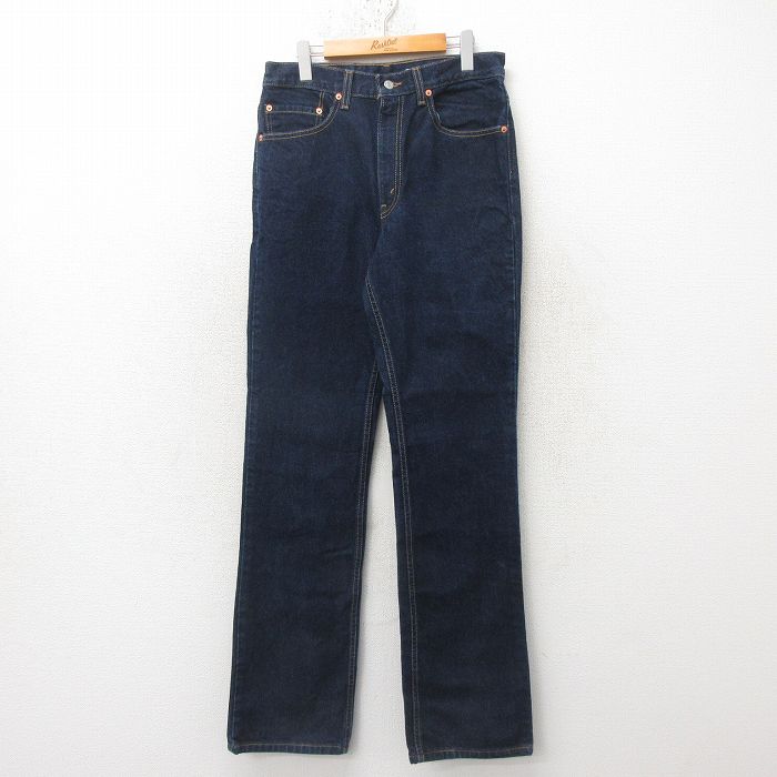 リーバイス 90s usa製 517 ジーンズ ブーツカット W31 希少 中古 90s USA製 Levi'sリーバイス 517 デニムパンツ W31 L30☆87