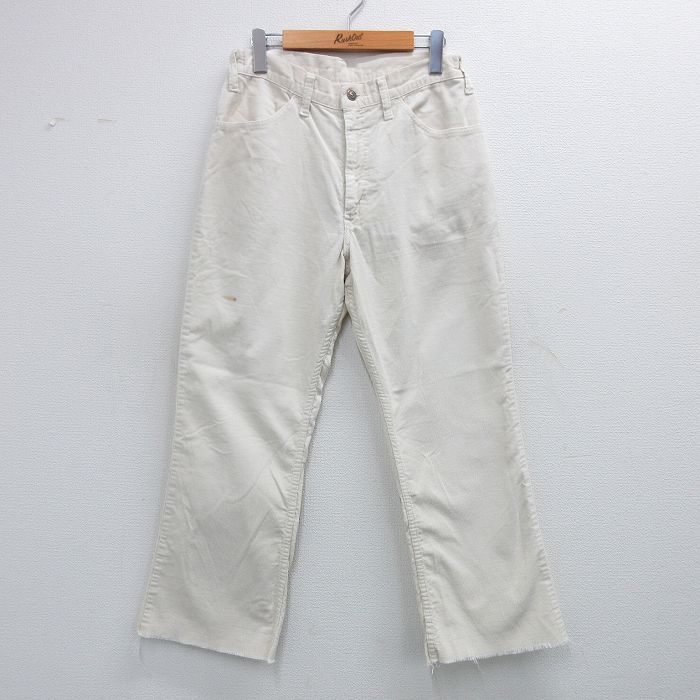 古着通販 W29☆古着 リーバイス Levis 646 コーデュロイ パンツ メンズ