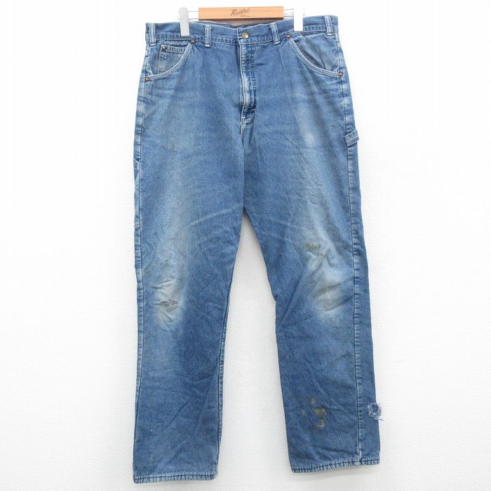 古着通販 W37☆古着 Wear Guard ペインター パンツ メンズ 80年代 80s