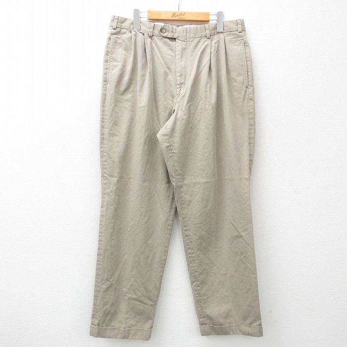 古着通販 W35☆古着 ブルックスブラザーズ パンツ メンズ 90年代 90s