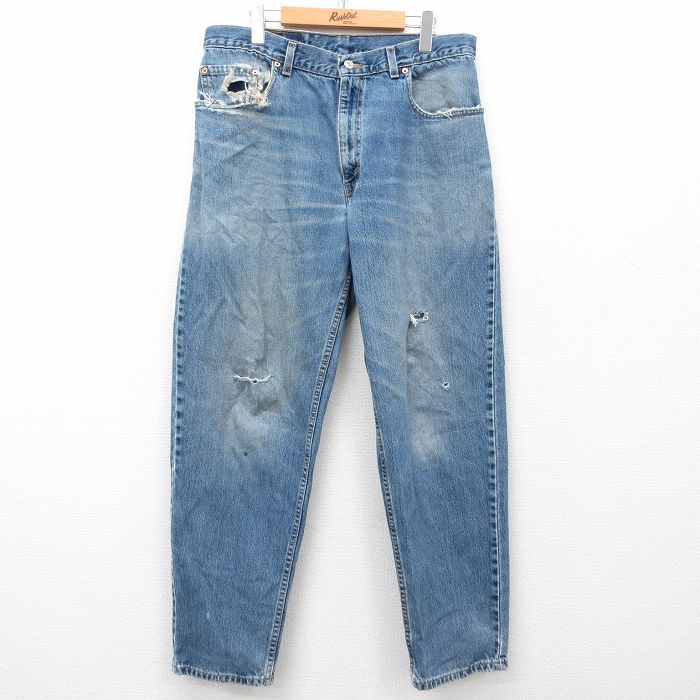 90s 00s LEVI’S 560 リーバイス ジーンズ デニムパンツ W35 90s USA製 Levi'sリーバイス 560 デニムパンツ w30 L30☆65