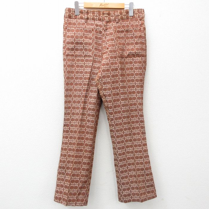 古着通販 W31☆古着 シアーズ スラックス パンツ メンズ 70年代
