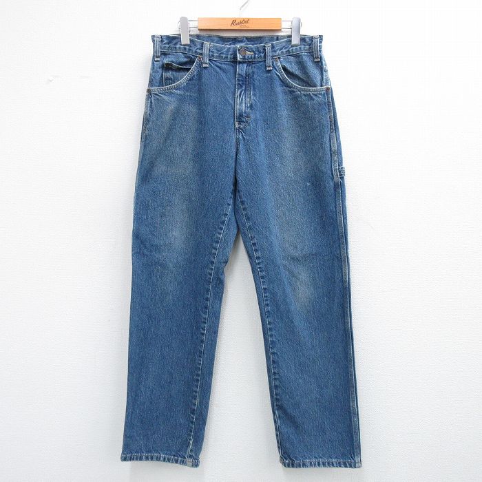 古着通販 W33☆古着 ディッキーズ ペインター パンツ メンズ コットン