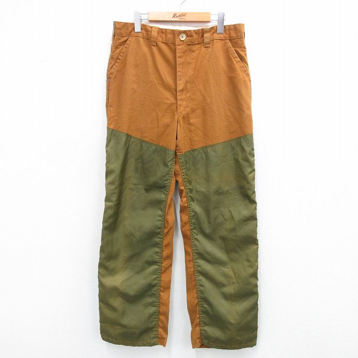 古着通販 W35☆古着 SAFTBAK ハンティング パンツ メンズ 80年代