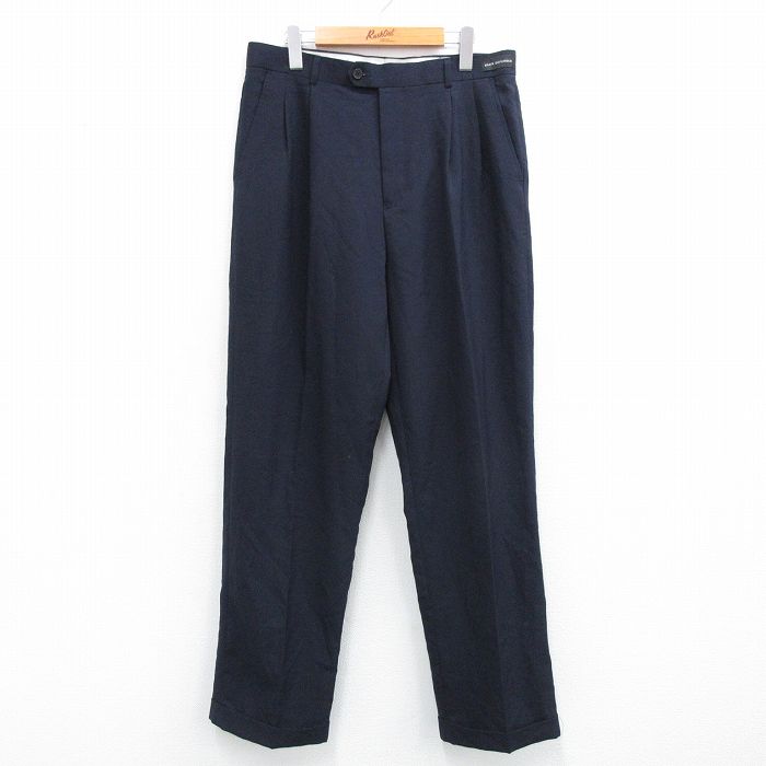 希少 USA製 リーバイス アクションスラックス W36L32 ネイビー 古着 中古・古着通販】LEVI'S (リーバイス) アクションスラックス