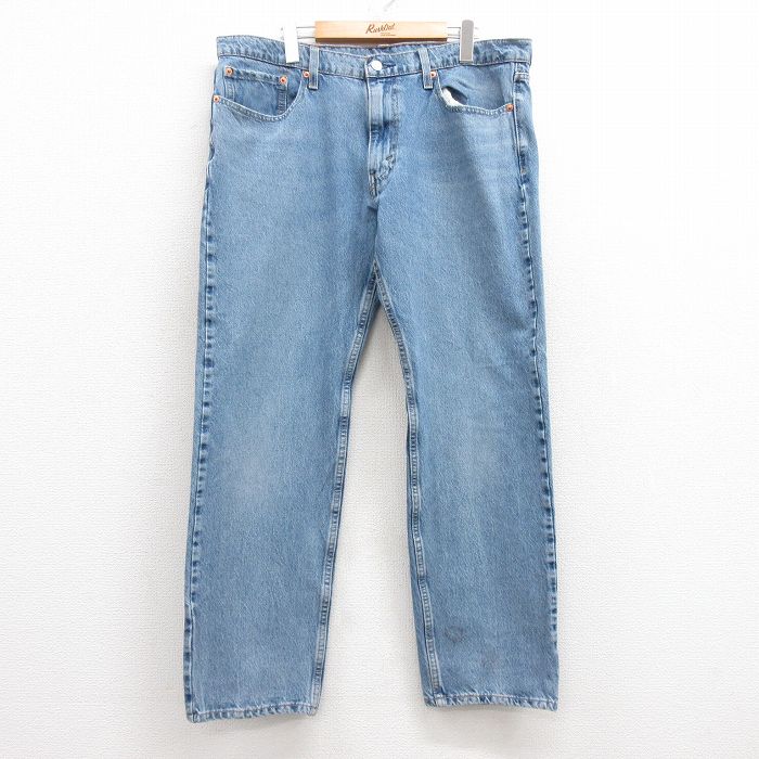 古着通販 W37☆古着 リーバイス Levis 502 ジーンズ メンズ 紺