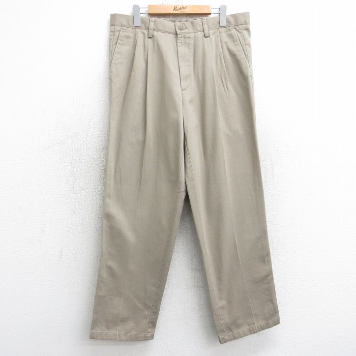 レギュラー古着！メキシコ製 DOCKERS チノパン コットンパンツ ベージュ 楽天市場】【中古】【古着】 DOCKERS チノパン W33 ドッカーズ
