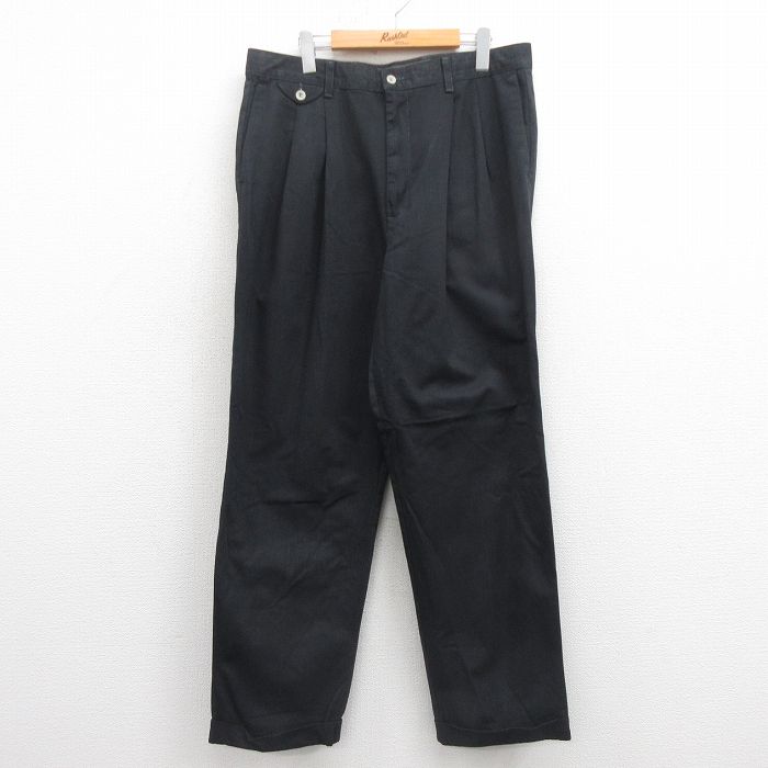 00s USA古着 ドッカーズ ブラック チノパン 34インチ vintage 00s USA古着 ドッカーズ 黒 チノパン 2タック 34 vintage - メルカリ