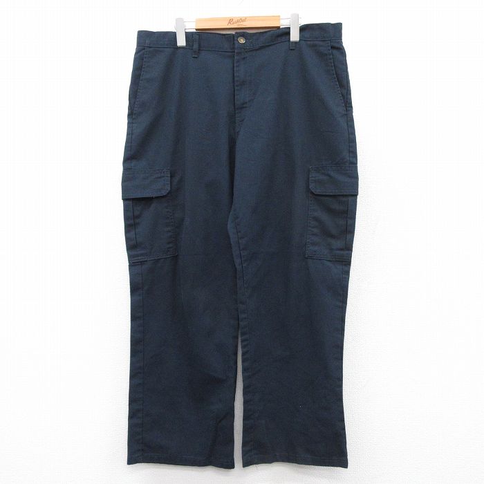 (古着)00s dickies 極太カーゴパンツ チノ ワーク cityboy セール】Dickies/ディッキーズ MENS LOOSE FIT STRAIGHT LEG