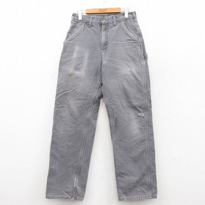 古着通販 W29☆古着 カーハート ペインター パンツ メンズ ダック地
