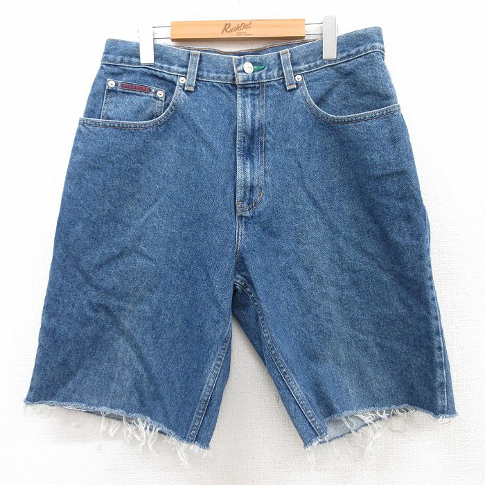 古着 90s TOMMY JEANS ブラック デニム ワーク ペインター