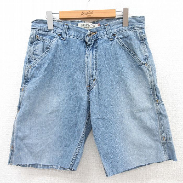 【激安通販 オンラインショップ】 古着通販 W32☆古着 ペインター ショート Levis リーバイス パンツ