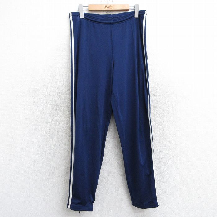 adidas ジャージ ズボン パンツ 未使用 パステルブルー ブラック