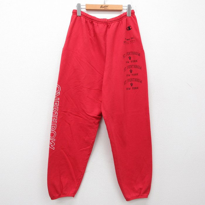90s Champion チャンピオン ジャージ パンツ レッド 90s Champion チャンピオン ジャージ パンツ レッド