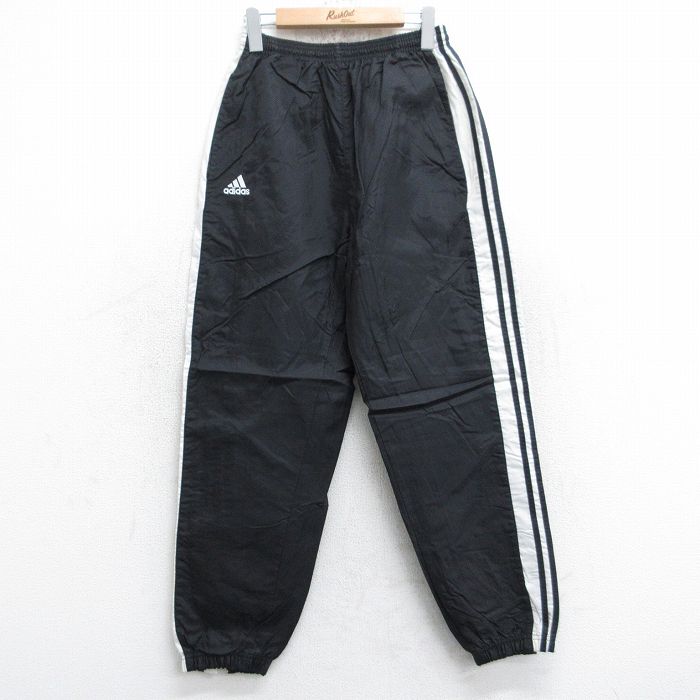 00s adidas アディダス　ナイロンパンツ　ネイビー　刺繍　ワンポイント 楽天市場】90s adidas トレフォイル ロゴ 刺繍 ライナー付き