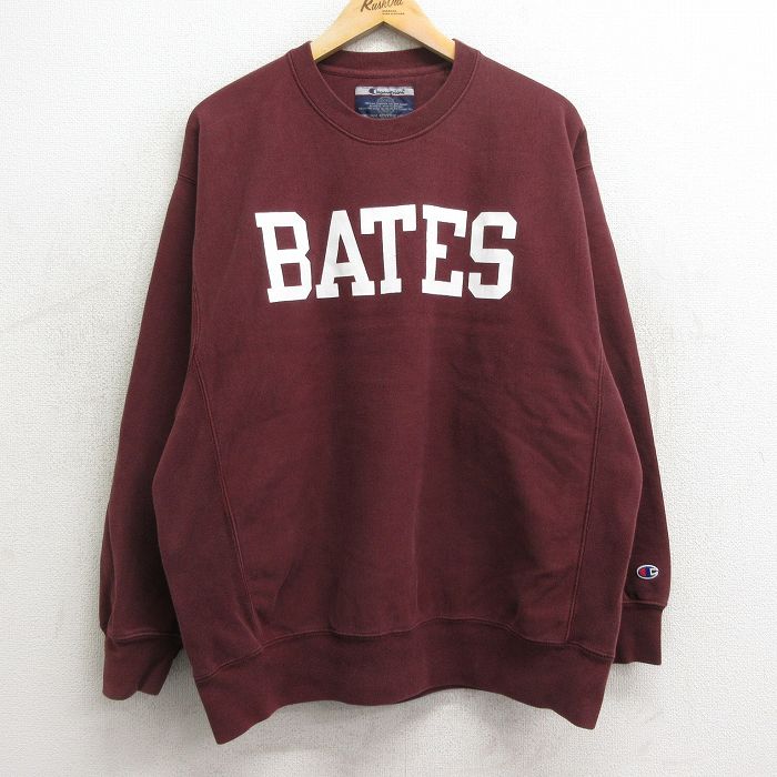 Champion Reverse Weave BATES トレーナー XL 古着通販 XL☆古着 長袖 チャンピオン Champion リバース