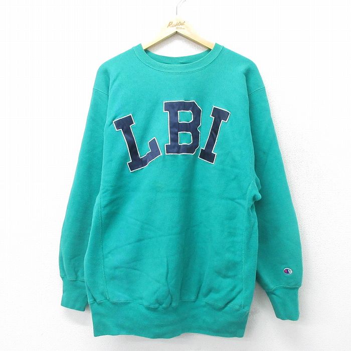 古着通販 XL☆古着 長袖 チャンピオン Champion リバース
