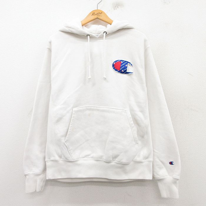 古着通販 L☆古着 長袖 チャンピオン Champion リバースウィーブ