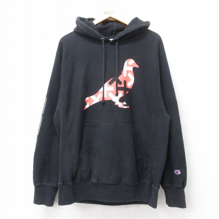 古着通販 L☆古着 長袖 チャンピオン Champion リバースウィーブ