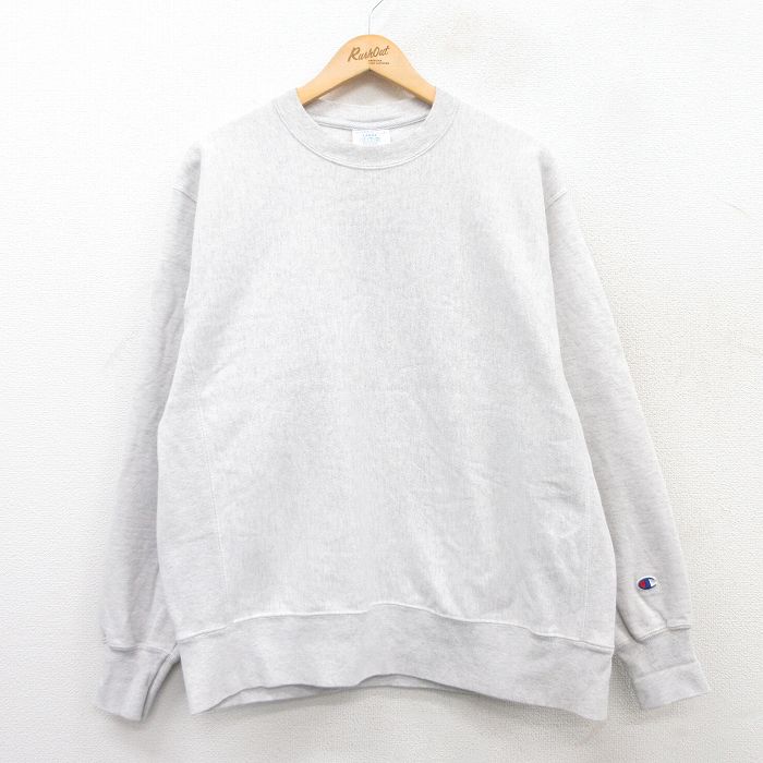 古着通販 XL☆古着 長袖 チャンピオン Champion リバースウィーブ  