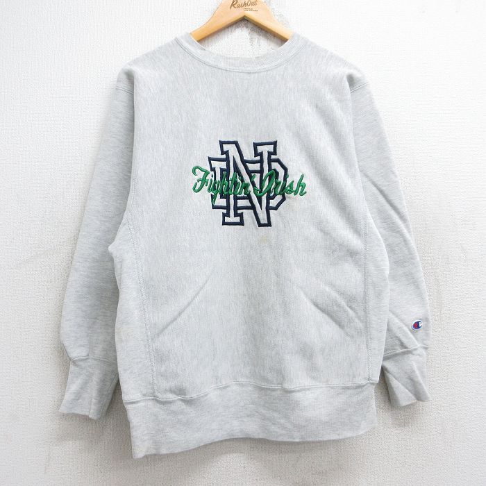 古着通販 M☆古着 長袖 チャンピオン Champion リバースウィーブ