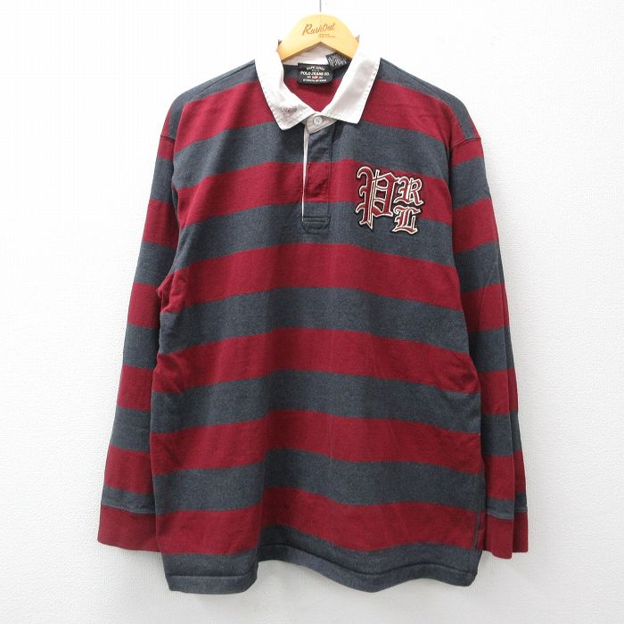 楽天市場】00s ポロ ラルフローレン 長袖 ラガー シャツ メンズ