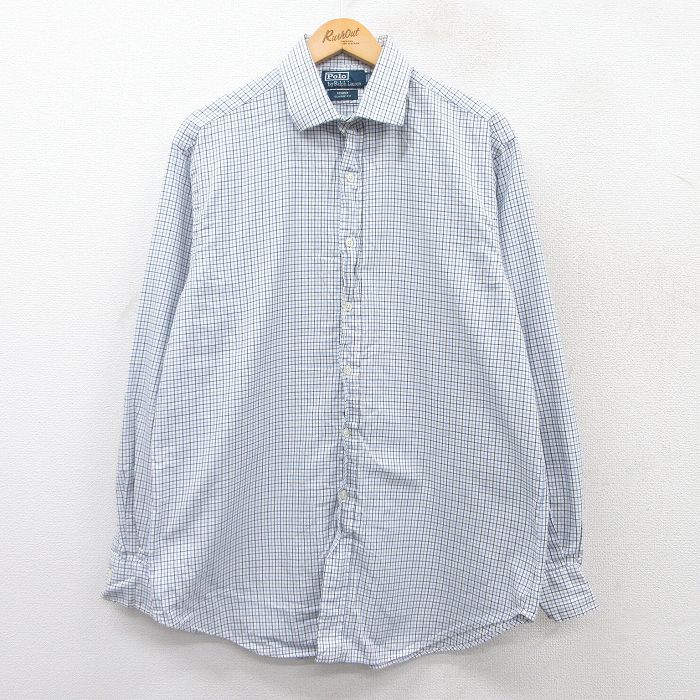 古着通販 XL☆古着 ラルフローレン 長袖 ブランド シャツ メンズ