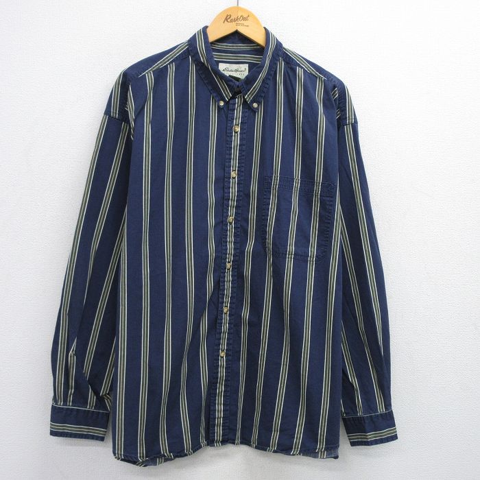 リ*。様 19 エディーバウアーのみ　アメリカ古着長袖シャツ50着セットまとめ売 Eddie Bauer XL/古着 エディーバウアー 長袖 ブランド シャツ