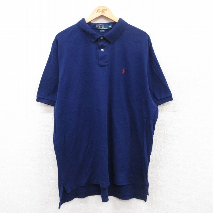古着通販 XL☆古着 ラルフローレン 半袖 ブランド ポロ シャツ