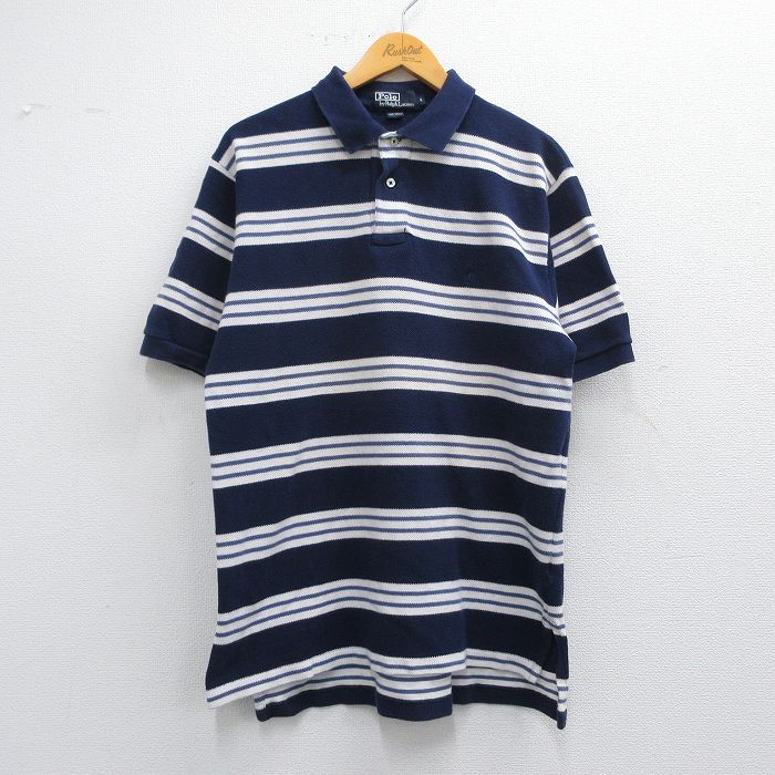 古着通販 XL☆古着 ラルフローレン 半袖 ブランド ポロ シャツ