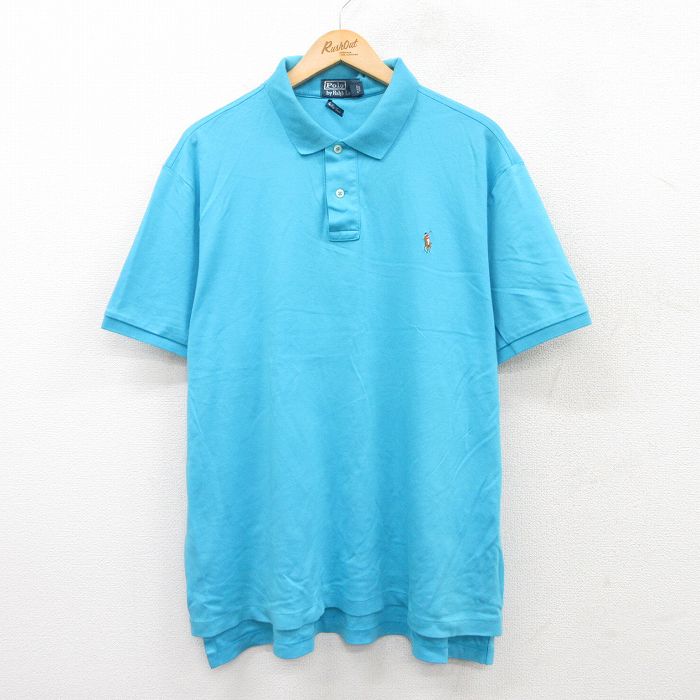 古着 90s USA製 POLO SPORT Ralph Lauren ワンポイント 刺しゅう