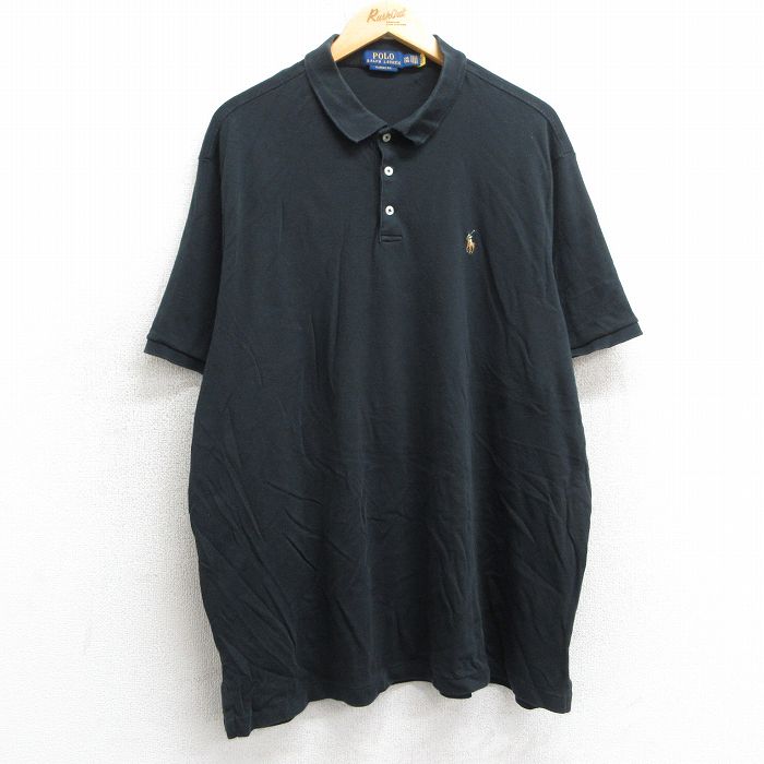 美品　ポロラルフローレン　ポロシャツ　XL　肩ナンバー　ロゴ　古着 楽天市場】ポロ ラルフローレン ポロシャツ POLO RALPH LAUREN