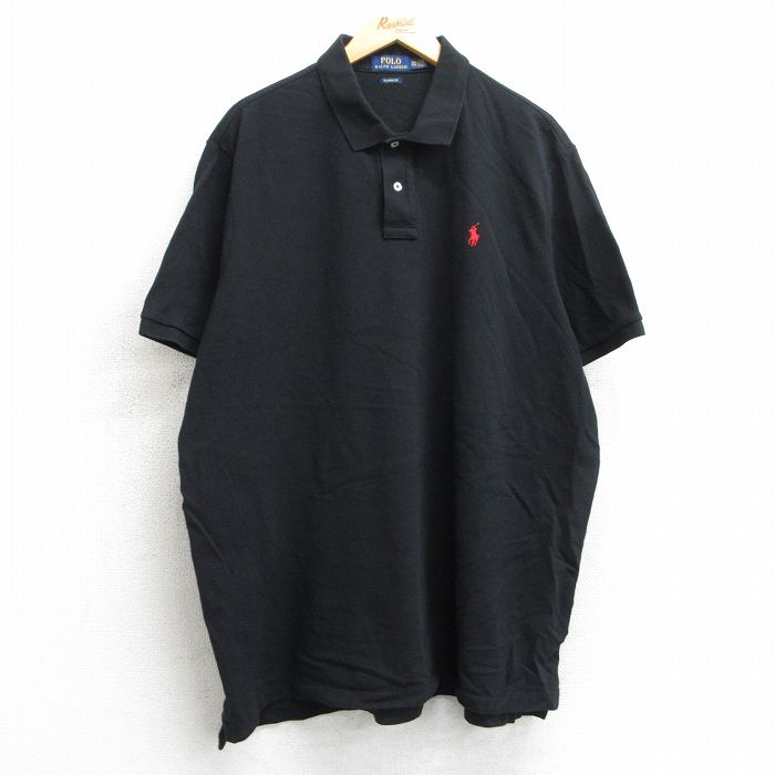 古着通販 XL☆古着 ラルフローレン 半袖 ブランド ポロ シャツ