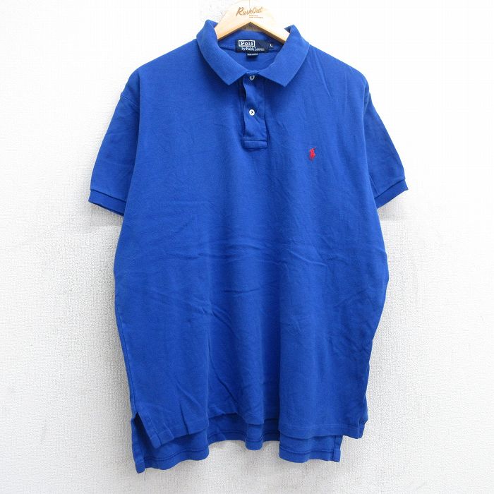 古着通販 XL☆古着 ラルフローレン 半袖 ブランド ポロ シャツ
