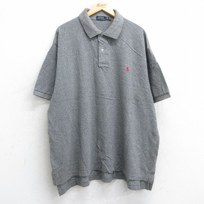 古着通販 XL☆古着 ラルフローレン 半袖 ブランド ポロ シャツ