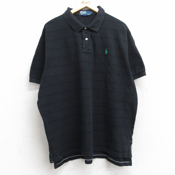 古着通販 XL☆古着 ラルフローレン 半袖 ブランド ポロ シャツ