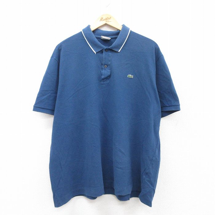 古着通販 XL☆古着 ラコステ LACOSTE 半袖 ブランド ポロ シャツ