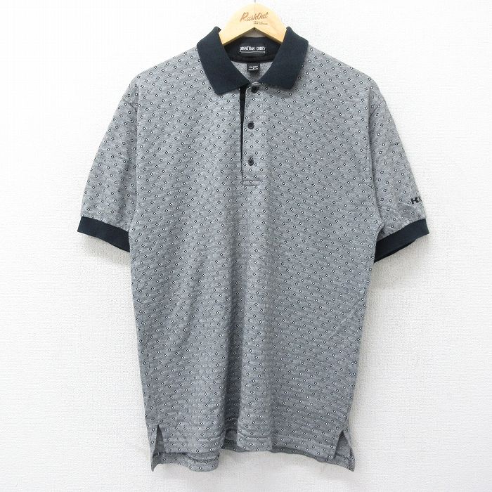 古着通販】古着 オーバーサイズ ハーフジップ デザインシャツ 柄