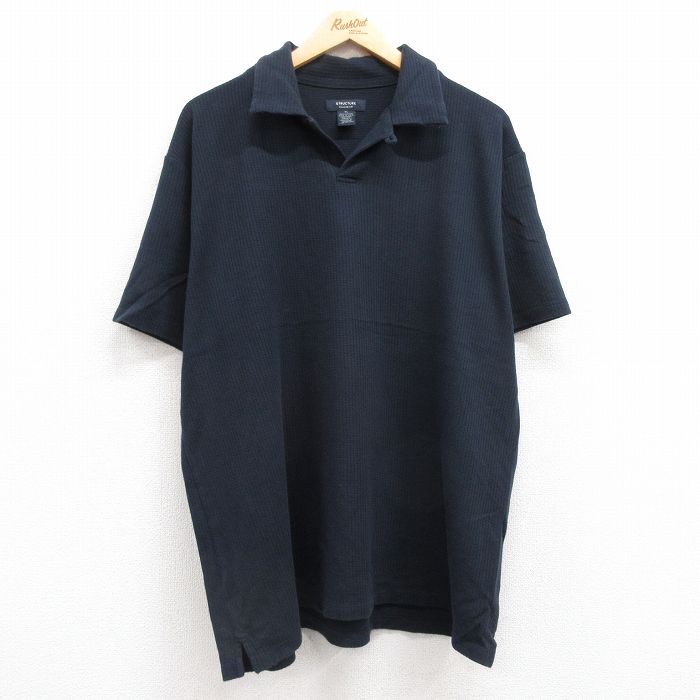 古着通販 XL☆古着 STRUCTURE 半袖 ポロ シャツ メンズ 大きい