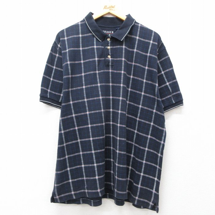 古着通販 XL☆古着 半袖 ポロ シャツ メンズ 00年代 00s 大きい