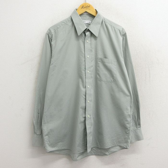 古着通販 XL☆古着 ピエールカルダン 長袖 ブランド シャツ メンズ 90 ... ピエールカルダン Pierre Cardin 長袖 コットンシャツ メンズXL /eaa362080