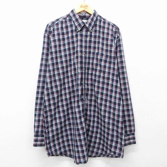 AL23【Wrangler】半袖ボタンシャツ【メンズXXL】チェック柄