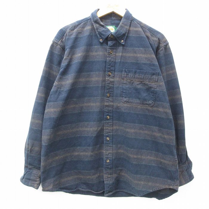 古着通販 XL☆古着 カベラス 長袖 シャツ メンズ 00年代 00s