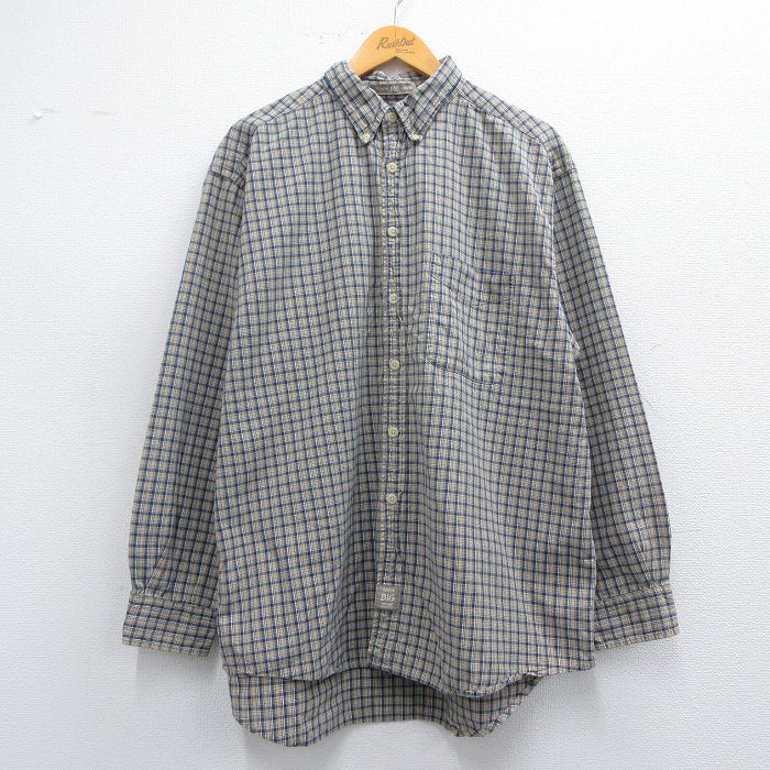 古着通販 XL☆古着 アロー 長袖 シャツ メンズ オックスフォード