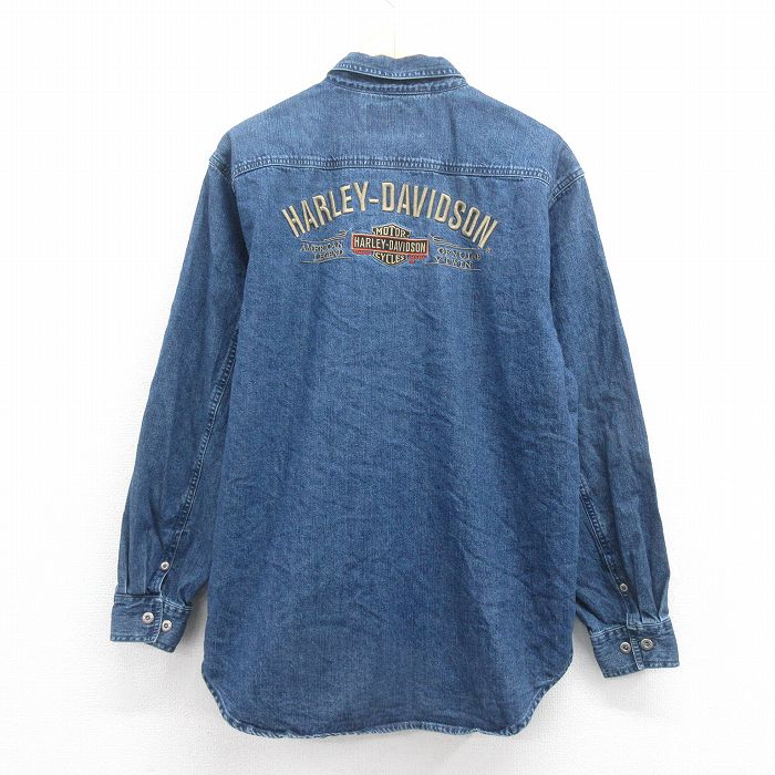 ☆美品☆ ハーレーダビッドソン デニムシャツ XL 古着通販 XL☆古着 ハーレーダビッドソン 長袖 シャツ メンズ