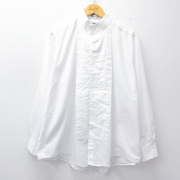 メンズ 長袖 白シャツ 53枚 USA古着 90s 古着卸まとめ売り セット売り 90年代 Levi's リーバイス 長袖 ホワイトデニムシャツ メンズL