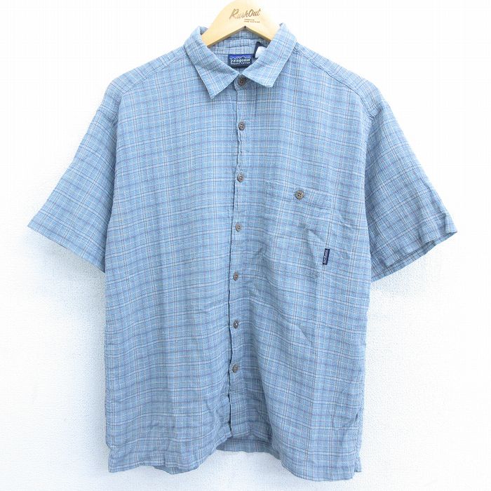古着通販 M☆古着 パタゴニア patagonia 半袖 シャツ メンズ