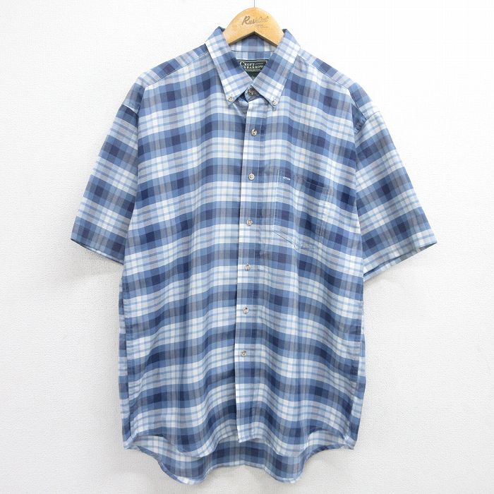 XL★古着 半袖 シャツ メンズ トライバル柄 大きいサイズ 開襟 オープンカラー 青他 ブルー 24apr26 中古 トップス 古着通販 XL☆古着 半袖 シャツ メンズ 00年代 00s トライバル柄