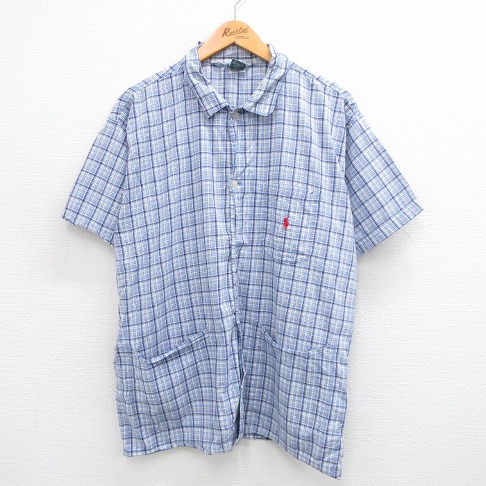 古着通販 L☆古着 ラルフローレン 半袖 ブランド パジャマ