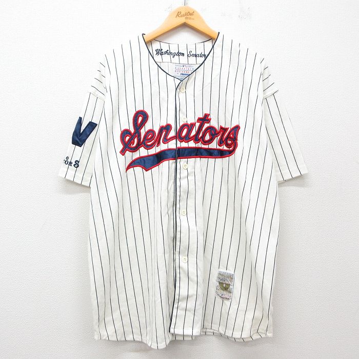 STARTER - STARTER × NY.Yankees XLサイズ 厚手生地 古着ゲームシャツ STARTER（スターター）の「【ヴィンテージ古着】NY ニューヨーク